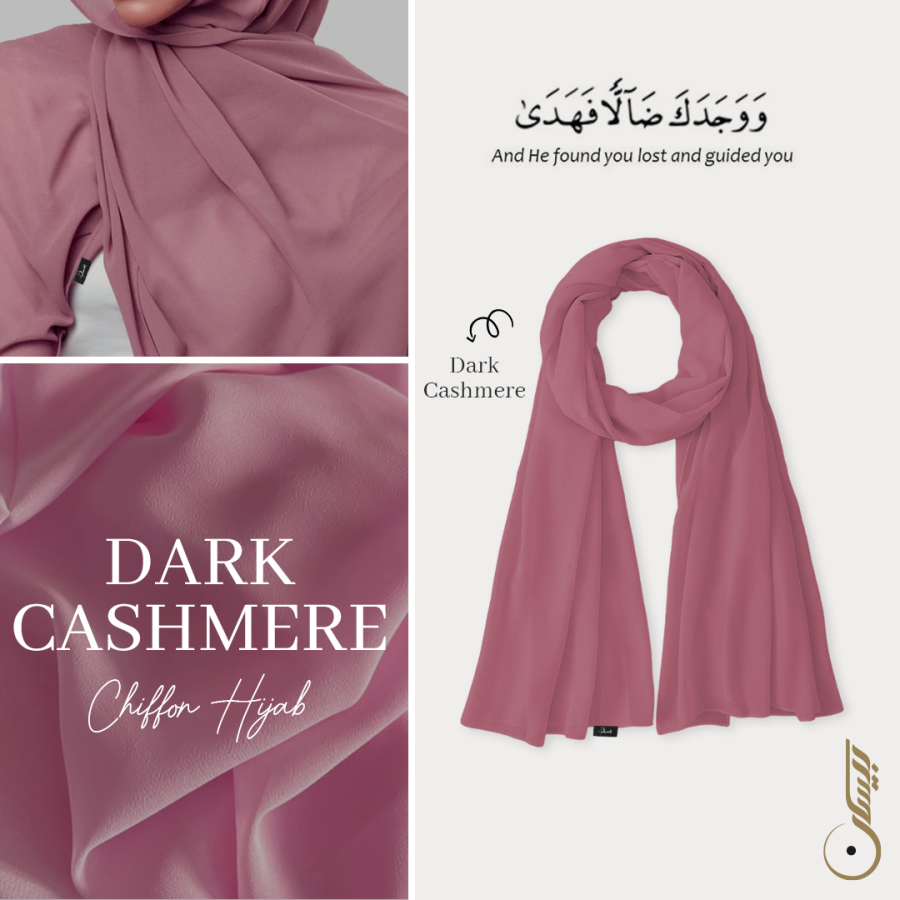 Dark Cashmere Scarf