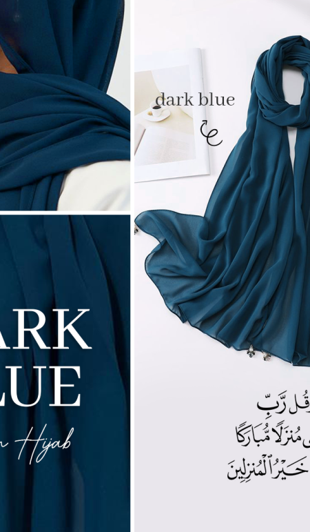 Dark blue Scarf