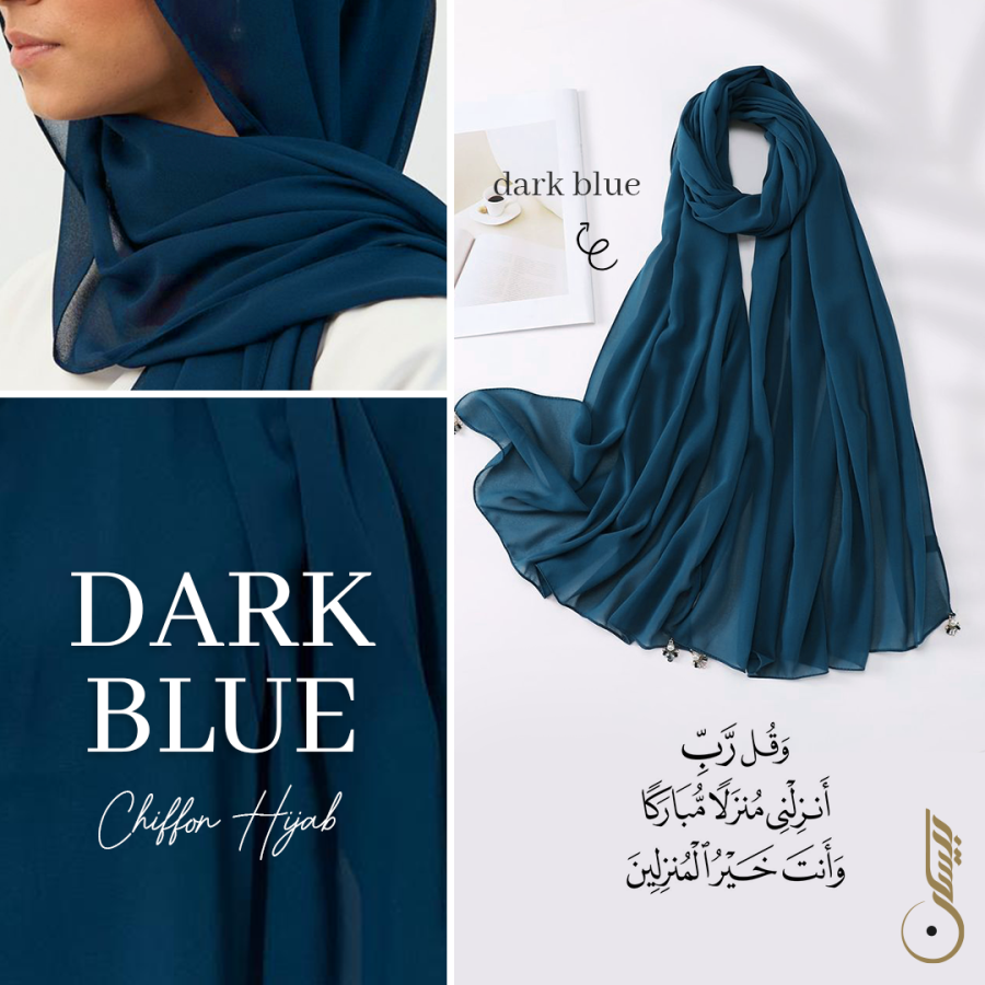 Dark blue Scarf