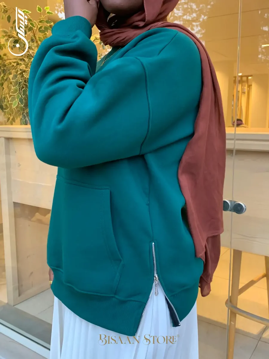 Hoodie (Pine Green) - Image 5