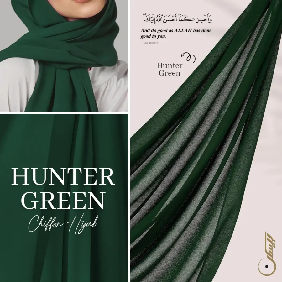 Hunter green Scarf