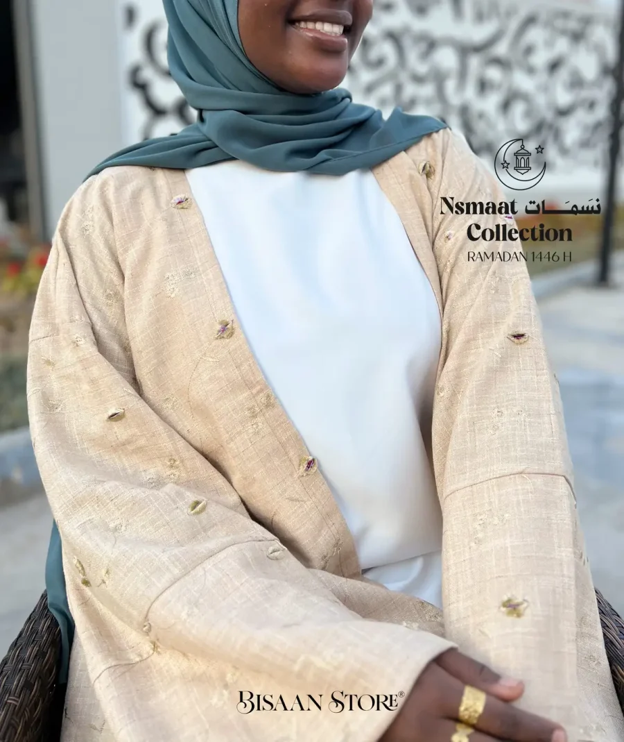 Linen hand made caftan