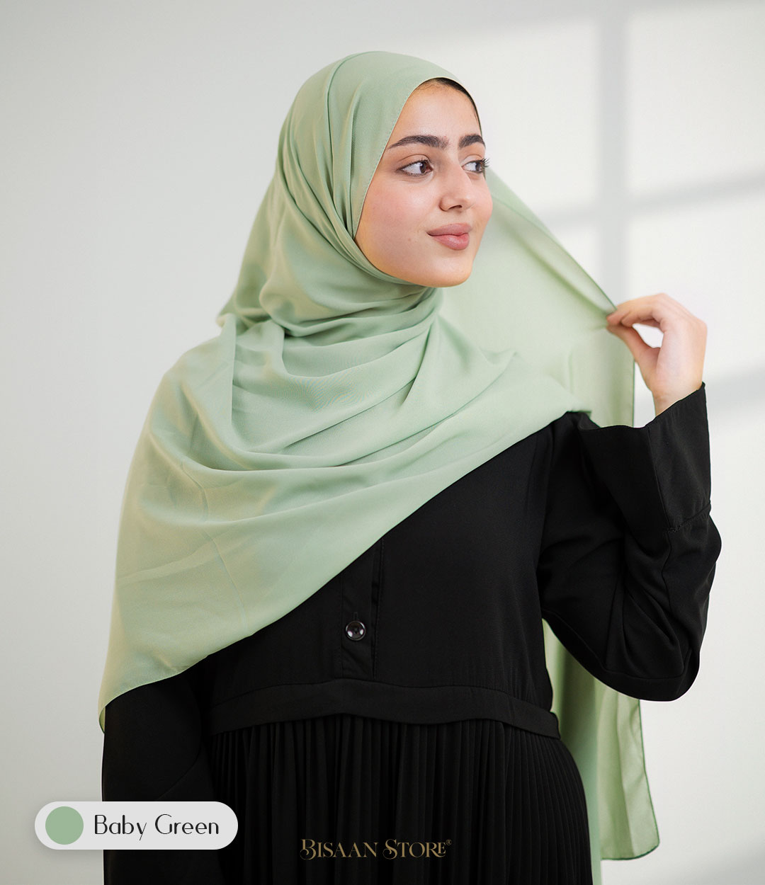 Baby Green Scarf