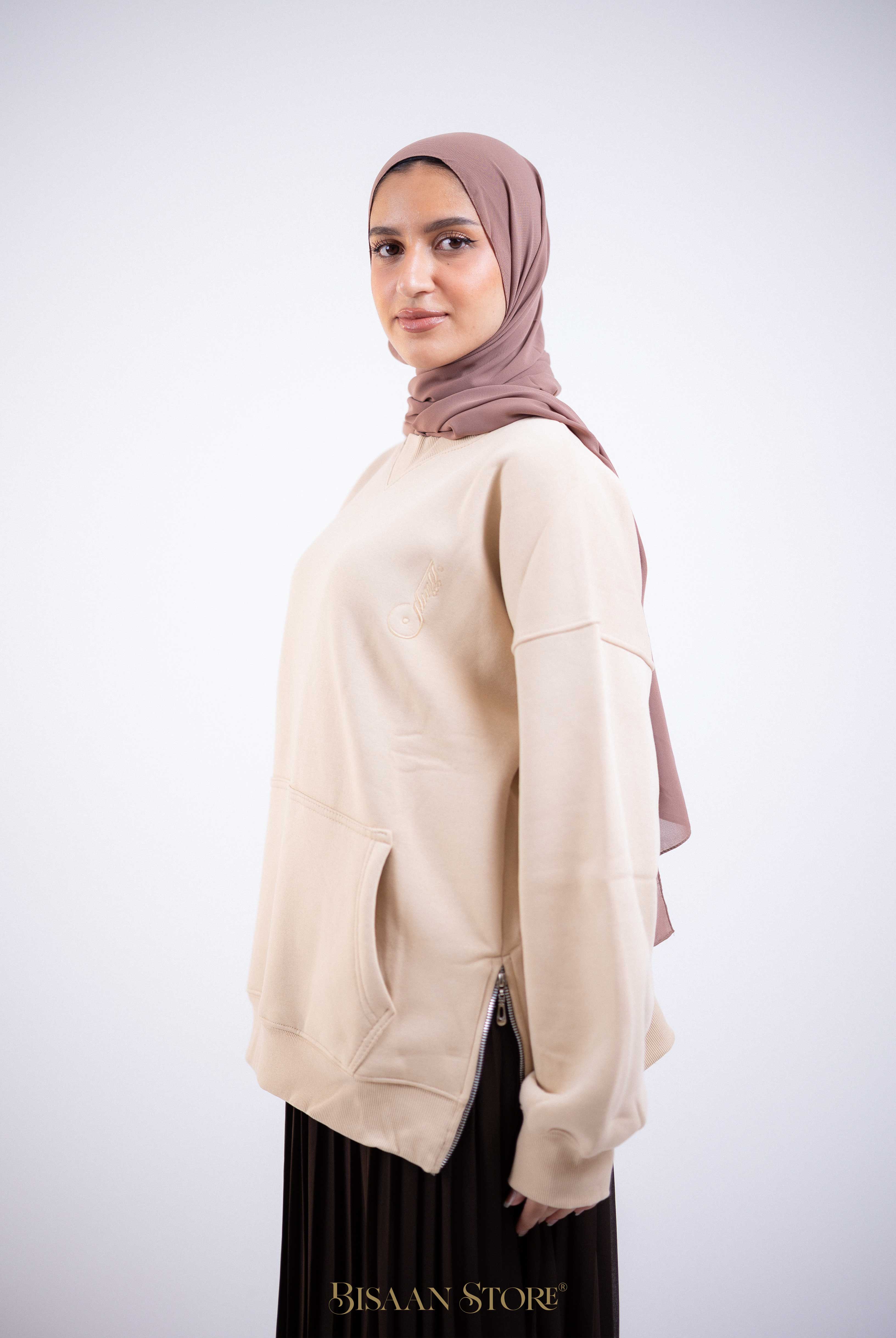 Hoodie (Beige)