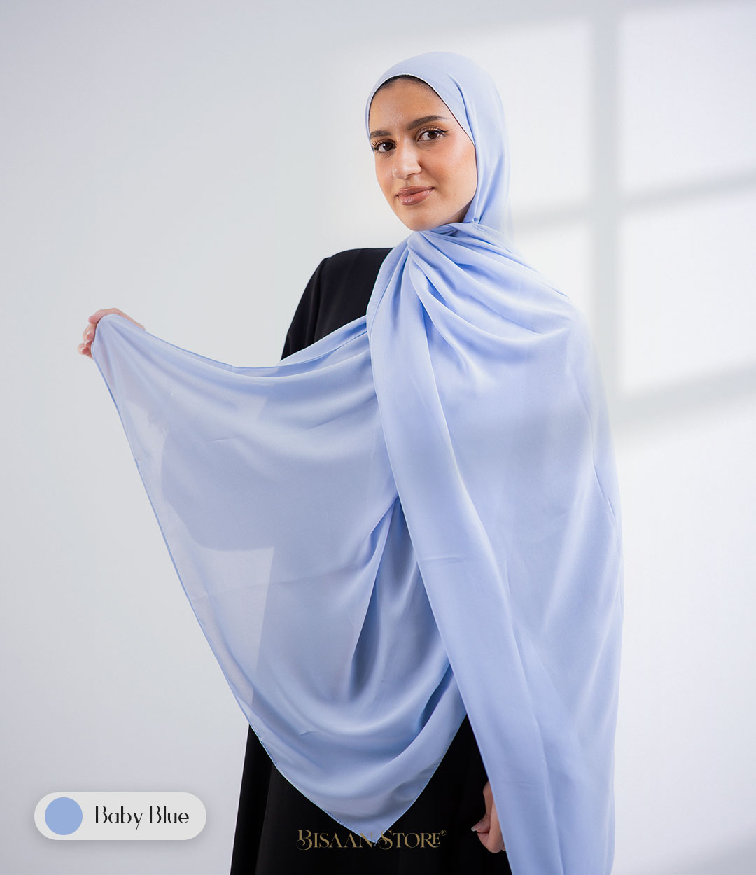 Baby blue Scarf