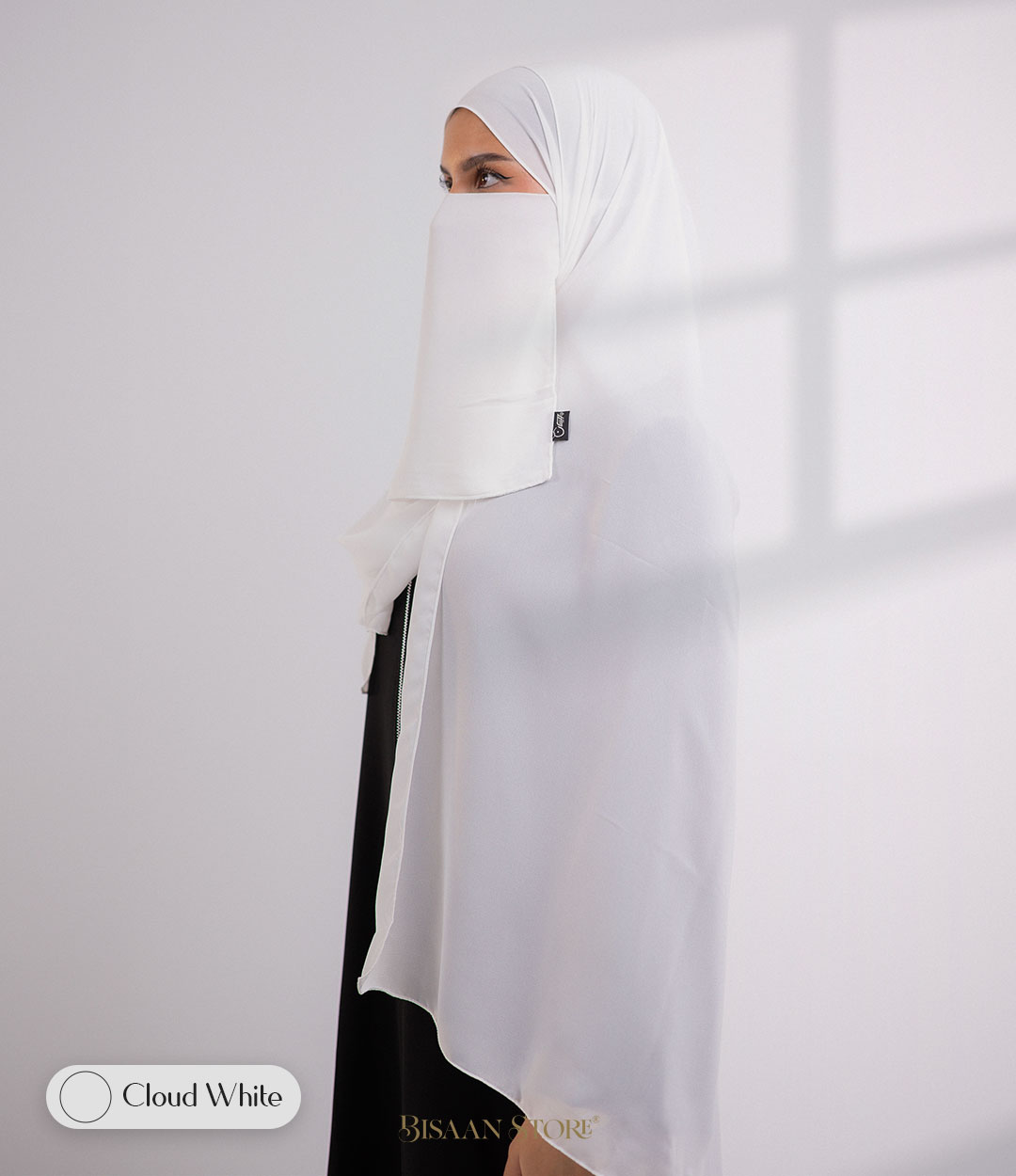 Cloud white Scarf
