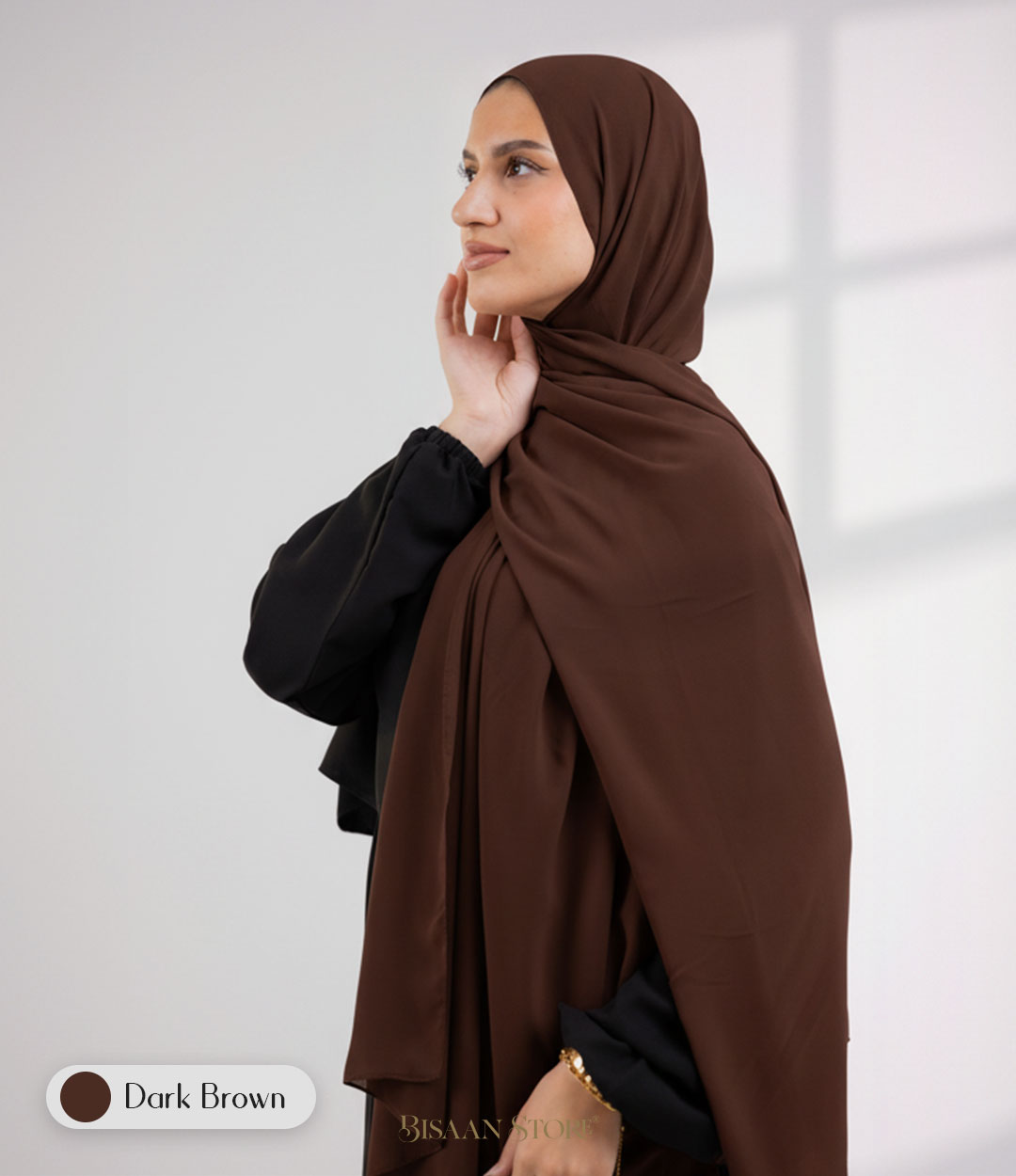 Dark Brown Scarf