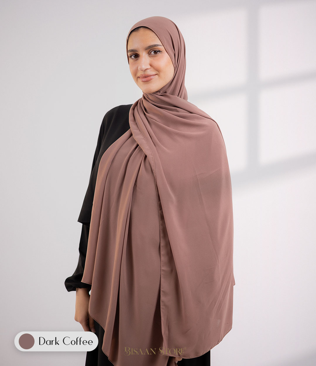 Dark Coffee Scarf