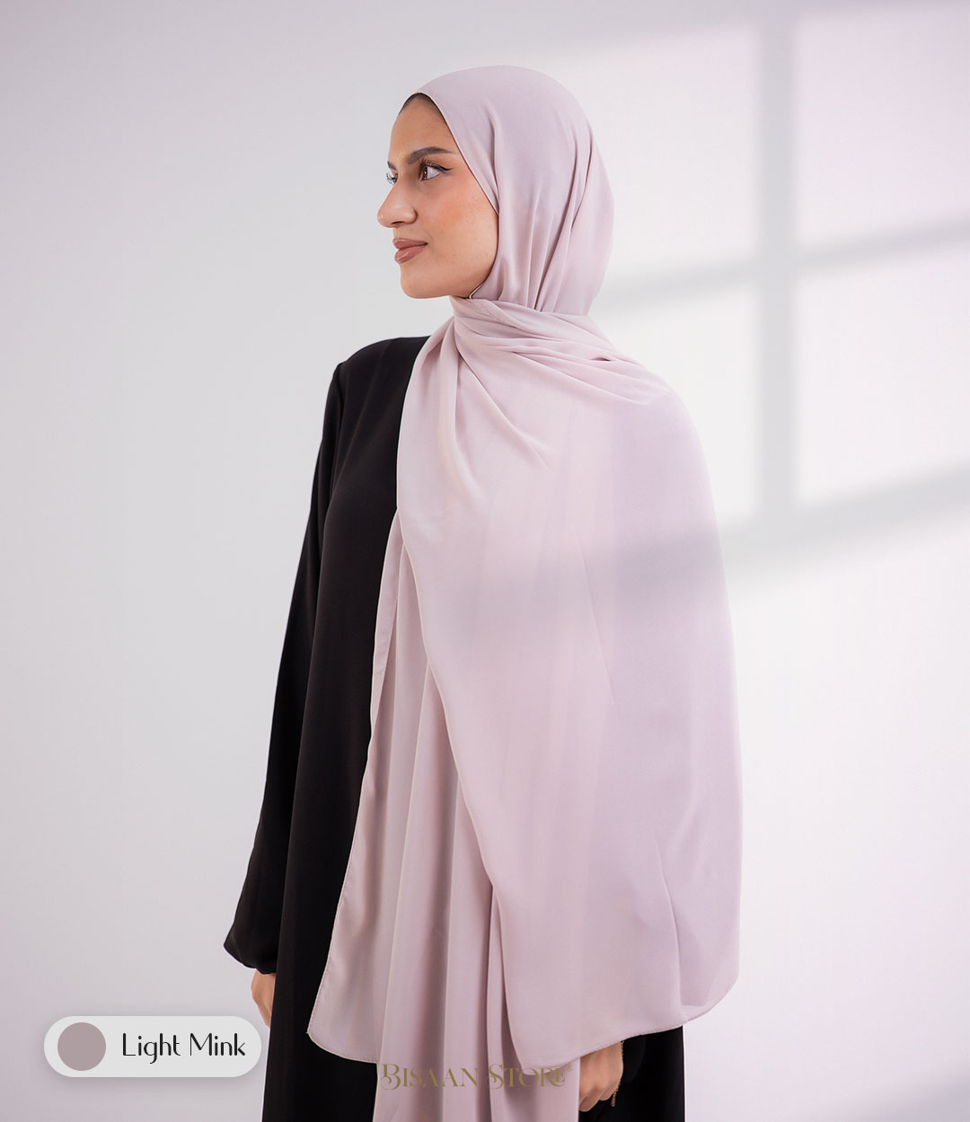 Light Mink Scarf