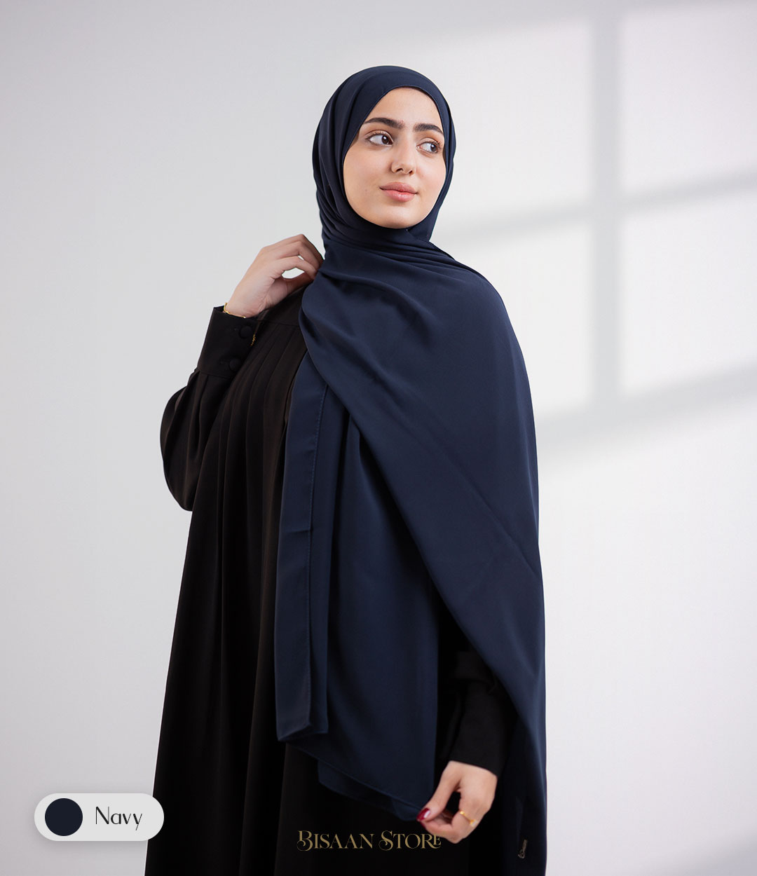 Navy Scarf