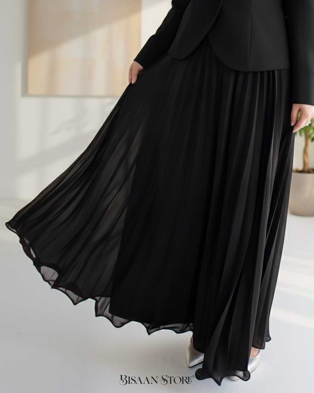 Chiffon Glow Skirt - Image 3