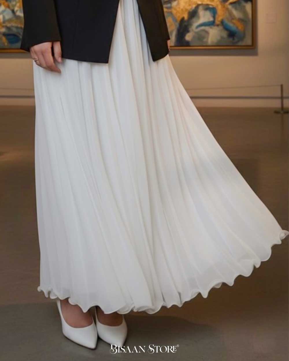 Chiffon Glow Skirt